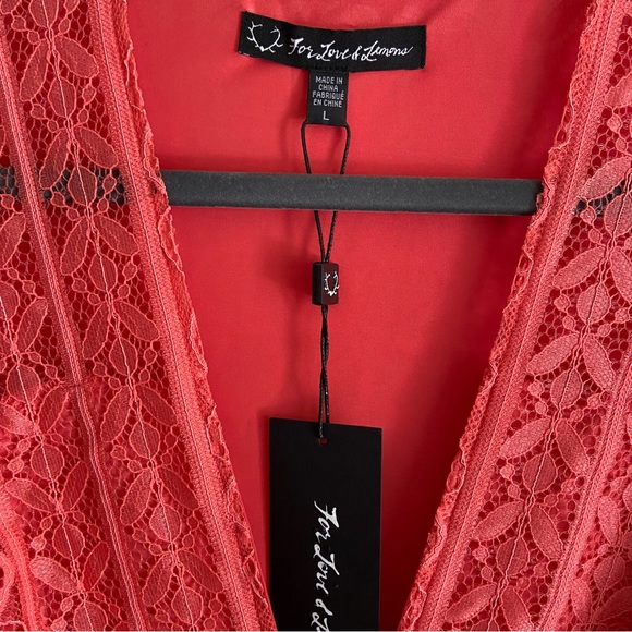 NWT For Love & Lemons Lyla lace dress - Picture 6 of 8